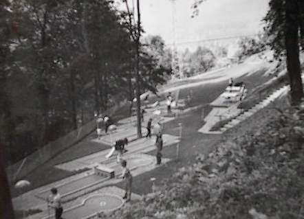 Minigolf Freiburg 1970